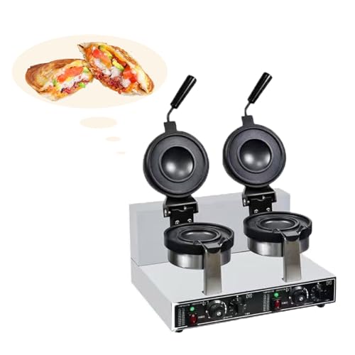 BANGBANGJI UFO Burger Maker Machine, Commercial Hamburger and Waffle Cone