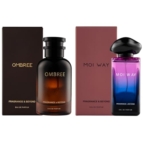 Image of Fragrance & Beyond Ombree Eau de Parfum & Moi Way Eau de Parfum for Women (100ml) - Imported French Perfume with Jasmine, Vanilla & White Musk