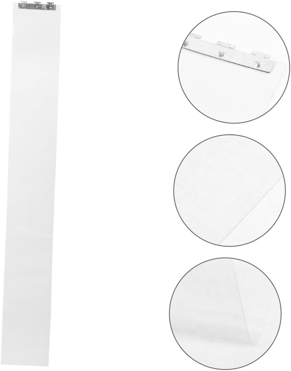 3pcs Windproof Strip Curtain Thermal Insulation for Bathtubs Supermarkets and Home Use Shower Curtain for Blocking Debris and Oil Fumes