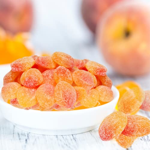 Sour Patch Kids Peach Flavored Candies, Sweet And Peachy Gummy Candy, 8 Ounce Bags, Pack Of 2 #TOP2