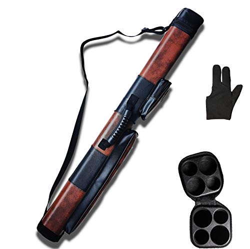 2x2 Hard cue case Square Pool Cue Billiard Stick Carrying Case - Image 2