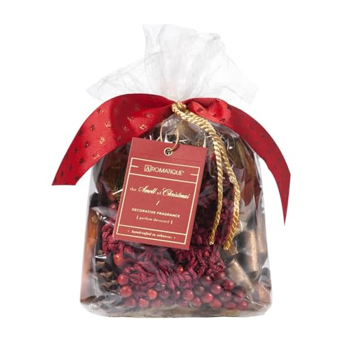Aromatique The Smell of Christmas Potpourri Bag - Decorative Home Fragrance Perfect Winter Decoration Long Lasting Room Sachet Air Freshener Botanicals Catchall Bowl Filler Decor Xmas Centerpiece 7oz