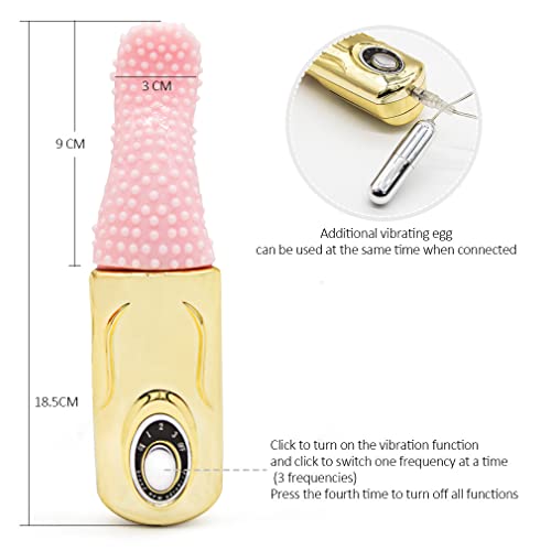 Vibrador feminino clitóris chupador Vibrador Feminino Língua Lambedor de Clitóris e Mamilos Velocida