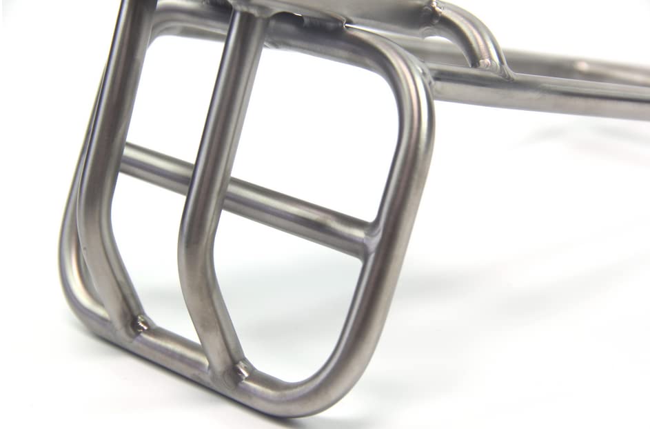 ブロンプトン　BROMPTON チタン　フロント　ラック　重量225g Amazon | チタン製フロントラック ブロンプトンの折りたたみ