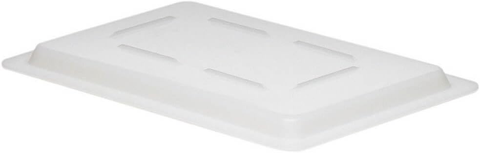Cambro Poly Flat Lid for Food Storage Boxes, 12" x 18", 6PK White 1218CP-148