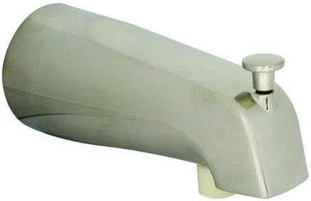 Danco 89263 Universal Tub Spout With Diverter, Brushed Nickel