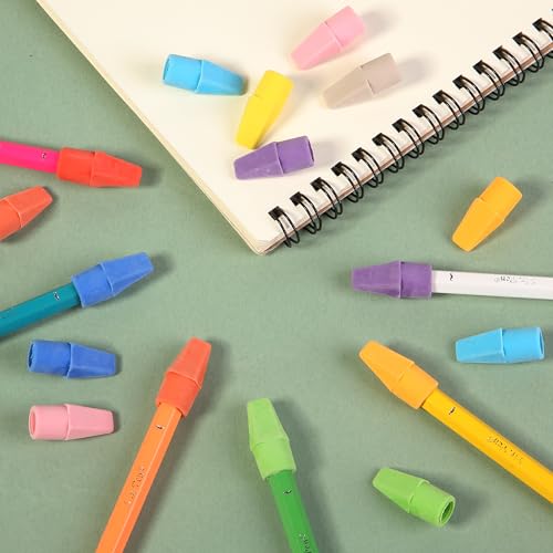 Image of Mr. Pen- Pencil Erasers Toppers, 120 Pack, Colorful, Latex Free, No Smudge | Mr Pen Erasers for Pencils, Pencil Top Erasers, Eraser Caps, Eraser Tops
