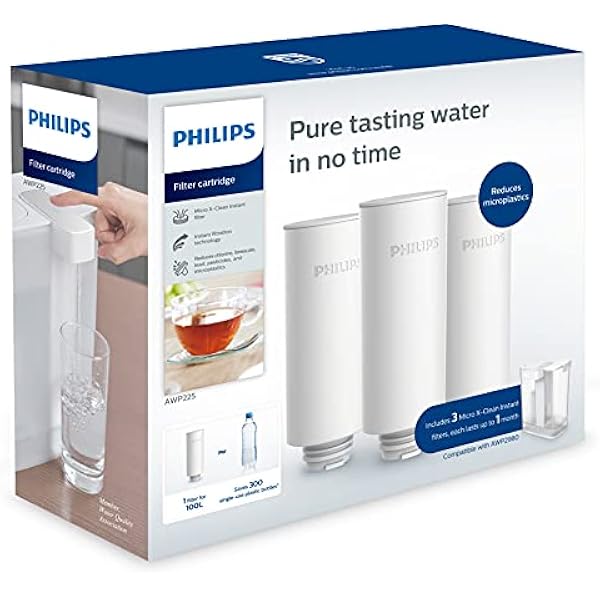 Philips Water - AWP225 - Micro X-Instant Water Filter Cartridges 3-pak AWP225 31