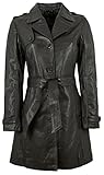 gipsy lederjacke herren Obermaterial: 100 % echtes Leder (weiches Lammnappa) / Innenmaterial: 100 % Polyester (recycelt) / Stil: Trenchcoat, klassischer-Style / normale Passform /
