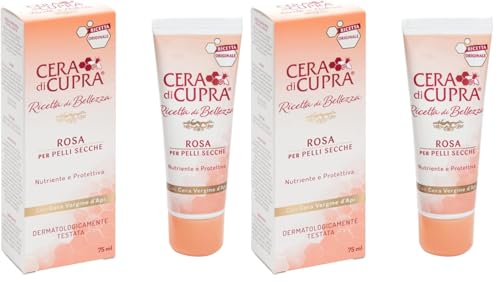 Cera di Cupra Recette de Beauté Rosa - Crema, en tubo (75 ml) (Paquete de 2)
