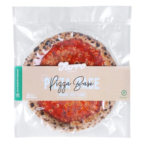 オーガニック 無添加 冷凍 ピザ ベース スペルト小麦使用 オーストラリア産 25cm Organic No-Sugar-Added Spelt Wheat Pizza Base