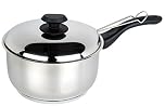 Stainless steel collection chip pan,Silver, 20 cm diameter, 11 cm height