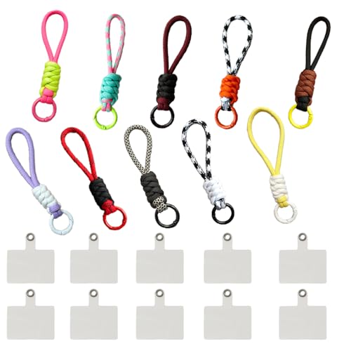Evita caídas de tu teléfono celular con estos cordones de muñeca de nailon antirrobo