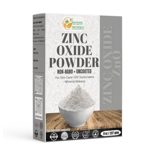 Organic Zinc Oxide Powder for Skin Care