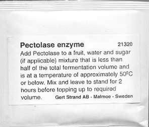 Enzyme pectinase 1 g - 'Alcotec' Cover
