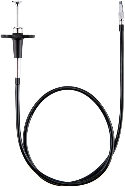 JJC TC-70BK Mechanical Shutter Release Cable with Bulb-Lock for Fuji Fujifilm X-T2/X-T20/X-T10/X-PRO2/X-PRO1/X100F/X100T/X100S/X-E2S/X-E3 with Threaded Shutter Release Button
