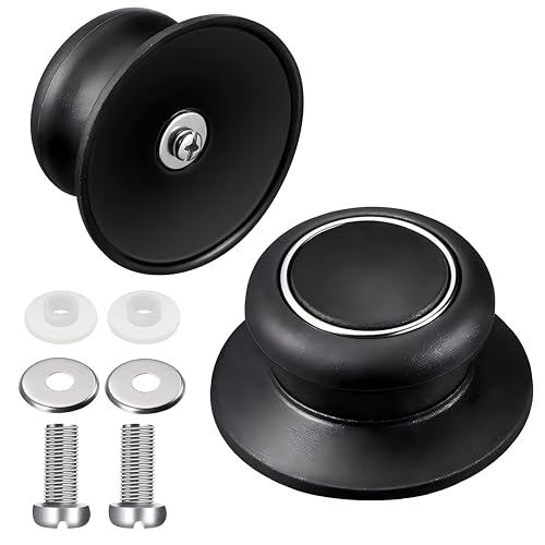 mymai Topfdeckel Ersatzknopf – Universal Haltegriff für Pfannendeckel aus hitzebeständigem Bakelit, geeignet für viele Arten von Kochgeschirr