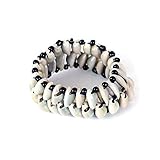 OMAQA Double-Row Cowrie Shell Bracelet