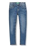 United Colors of Benetton Jungen Trousers 4durce00k Hose, Blue Denim 911, 176 EU