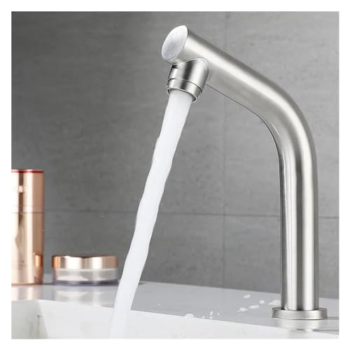 Robinet eau froide anti-gaspillage à pression pour évier et lavabo - 3