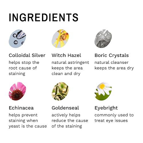 Eye Envy Dog Tear Stain Remover Starter Kit With Propowder Brush | Stain Solution, Applicator Pads, Stain Powder And Small Applicator Brush | Lasts 30-45 Days #TOP5