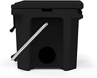 Vista 60 de Grizzly 20 Cooler Cofre de hielo de 20 cuartos de galón duradero con aislamiento rotomoldeado Fabricado en Estados Unidos Garantía de por vida