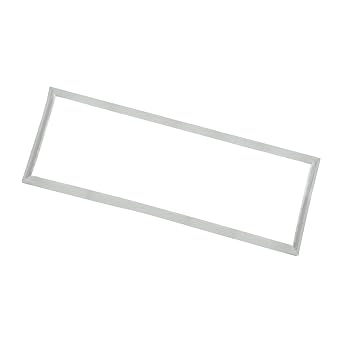 Refrigerator Door Gasket Part# W10830048 Left Side, Gray Color - Replacement and Compatible with Some Maytag, Whirlpool and Kenmore Refrigerators