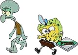 LA STICKERS Krusty Krab Pizza - Sticker Graphic - Auto, Wall, Laptop, Cell, Truck Sticker for...