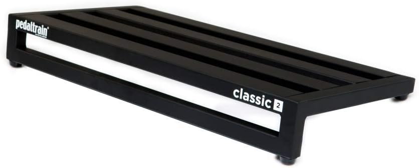 Pedaltrain Classic 2 4-RAIL, 24" x 12.5" PEDALBOARD w/Soft Case and Voodoo Lab P