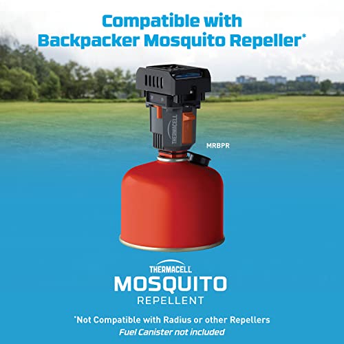 Thermacell Mosquito Repellent Mat Only Refills; Compatible With Thermacell Backpacker; Highly Effective, Long Lasting, No Spray, No Scent, No Mess; 15 Foot Zone Of Mosquito Protection #TOP2