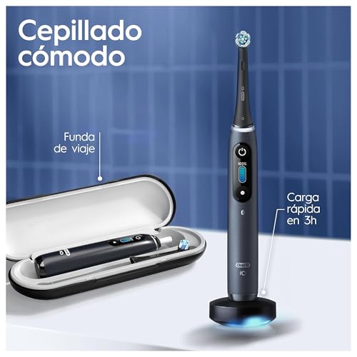Oral-B iO 8N cepillo dental recargable con 3 cabezales de recambio 7