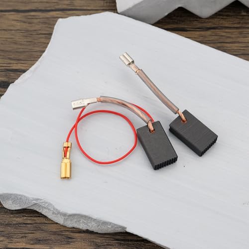 EMSea 2 Pares de Escobillas de Carbón para Amoladoras Angulares con Parada Automática de 5 X 10 X 17 Mm Compatible con Bosch GWS 14-125 C/CE/GWS 14-150 C - imagen 6