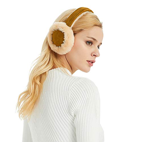 Ikepod Classic Australian Sheepskin Earmuff Ear Warmer - Unisex Warm Thermal Earwarmer #TOP5