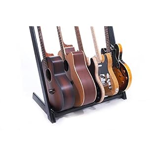 Ruach GR-2 Support de guitare 5 positions personnalisable pour guitares et étuis Noir - Les Beatles, Paul McCartney, John Lennon, RIngo Starr, George Harrison Ruach GR-2 Support de guitare 5 positions personnalisable pour guitares et étuis Noir – Image 5