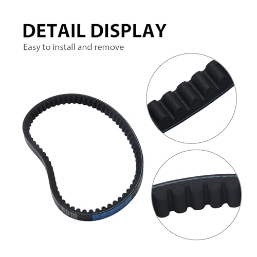 Image of 669-18-30 6691830 CVT Drive Belt for GY6 49cc 50cc 139QMB Scooter Moped ATV Go Kart, Replacement for Roketa Baja Tank Jmstar Taotao Jonway Vespa, Replaces 669 18 30 (2 Pcs)