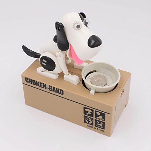 Goldenvalueable Dog Coin Money Box Cute Saving Bank