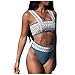 Maillot Basket Enfant Split rayé femme maillot de bain Bikini sexy assiette mode élastique Swimwears Tankinis set Maillot De Bain Une Pièce