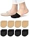 Becellen 8 Paar Halb Zehentopper Damen, Atmungsaktive Nylon Halbsocken...