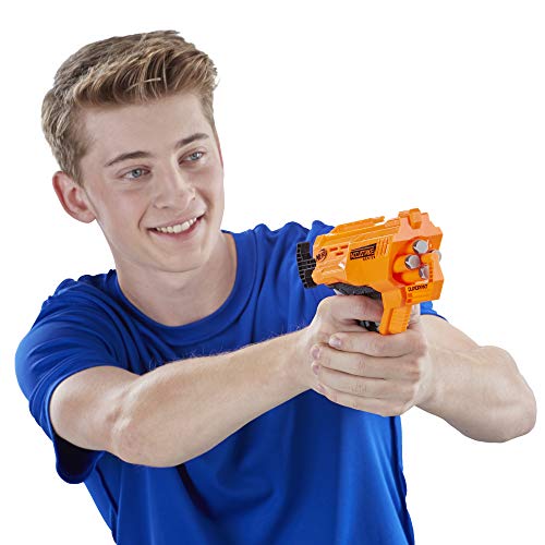 NERF Lança Dardo Accus Quadrant Laranja/preto/cinza