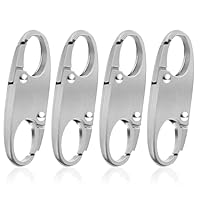 16 Lucchetti Per Cerniere Zaini - Antifurto, 4 Misure, Per Viaggi, Campeggio, Borse E Valigie - Foto 4