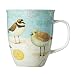 Cape Shore Ocean 15oz Harbor Mug with Full Wrap Design and Decorated Handle, Multiple Styles Available (Sand Piper)