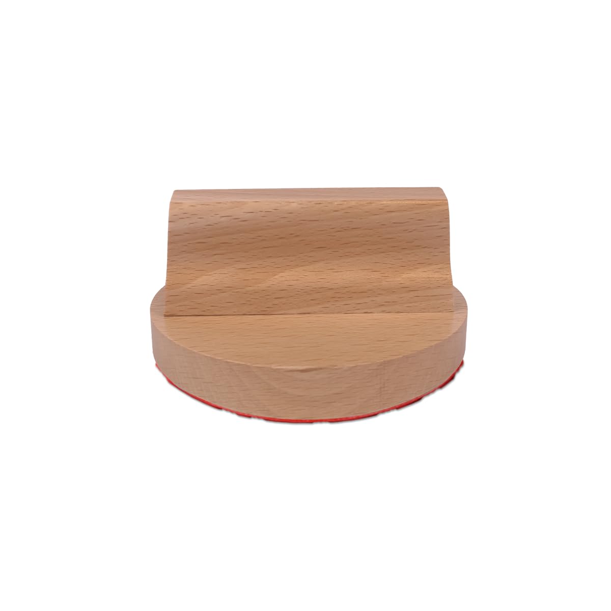 Timbro per culla rotondo personalizzabile Ø 10 cm in legno – grande timbro in legno per personalizzare con testo e logo – opzionale con tampone per timbri