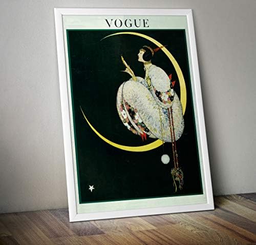 RPW Vintage Magazine Art Cover 1917 Georges Lepape Wall Art Poster A4 and A3 size 250gsm print (A4)