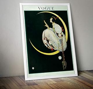 RPW Vintage Magazine Art Cover 1917 Georges Lepape Wall Art Poster A4 and A3 size 250gsm print (A4)