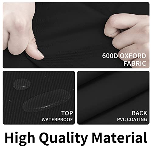 Easy-Going 600D Heavy Duty Patio Furniture Cover, Outdoor Rectangular Table And Chair Set Cover thumb #2