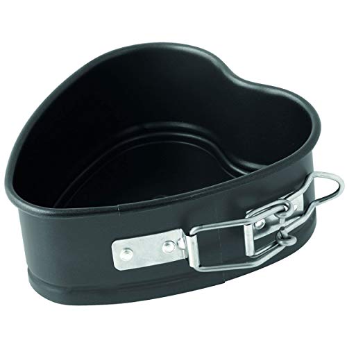 Dr. Oetker BackFreude SPF Heart Small 11 cm, Black, 12 cm (Diameter) x 11.5 cm (Width) x 4 cm (Height)