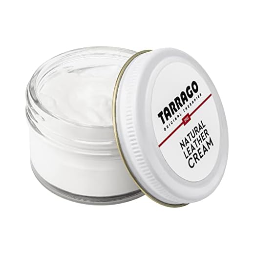 Tarrago | Natural Leather Cream 50 Ml, Zapatos y Bolsos para Hombre | Crema Protectora para Calzado de Cuero | Betún para Zapatos | Cuidado del Calzado | Nutre, Repara y Protege