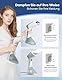 AROEVE Steamer Dampfglätter 1300W Handheld Dampfbügeleisen, 260ML Großer Tank, 2 Dampfmodi, kompakt & Tragbar für Zuhause, Büro, Reisen – Effizienter Faltenentferner, Grau