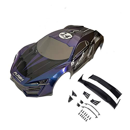 Novahobby 1/10 Scale RC Printed Precut Drift Racing Touring Onroad Car Body Shell Width 200mm (Lykan)