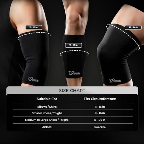 Image of UpUrFit Hot & Cold Compression Sleeve | Reusable Ice-pack Wrap for Ankle| Pain Relief | Sports Recovery | Freezer or Microwave Friendly | 360 Wearable Ice pack for Pain Relief